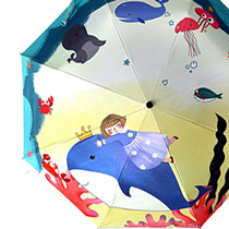 umbrella with logo