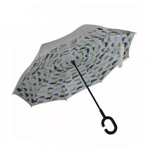 inverted c handle umbrella