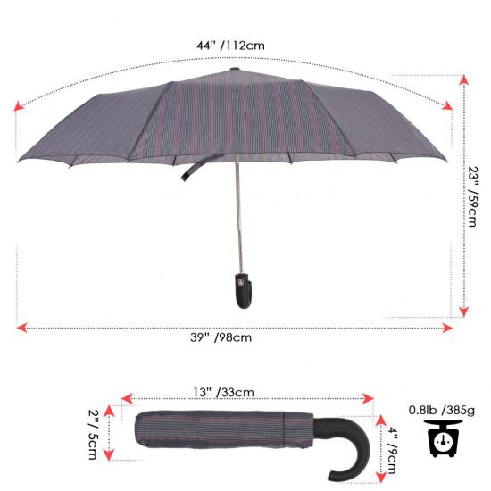  35in 3 parapluie ouverte automatique