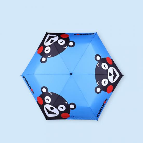  Kumamon Parapluie pliante de la pluie automatique