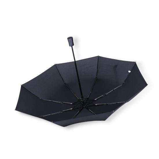 noir coupe-vent Parapluie de voyage de pliage automatique
