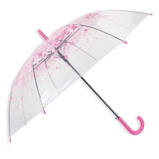 Parapluie Transparent Floral