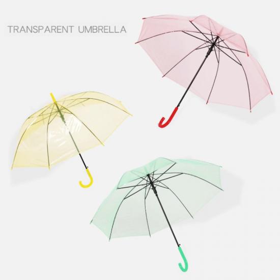 Parapluie étanche transparent 8 nervures