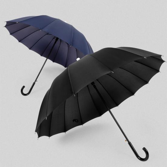 grand parapluie à long manche à ouverture automatique double