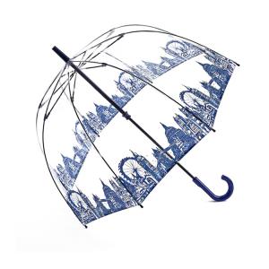 straight transparent birdcage umbrella