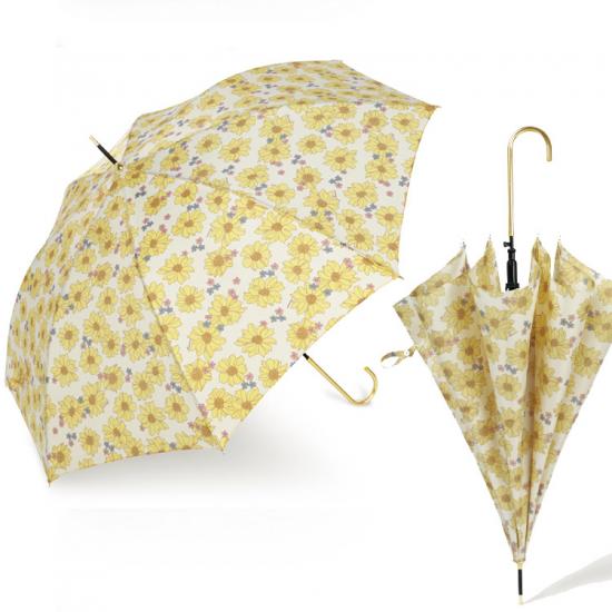 Parapluie à manches longues pour femmes à imprimé simple et rétro