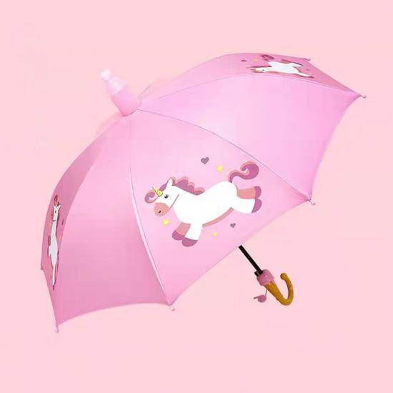 Parapluie léger à motif de dessin animé mignon pour enfants