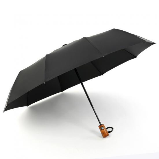 Parapluie publicitaire à 3 plis pour hommes d'affaires LOGO