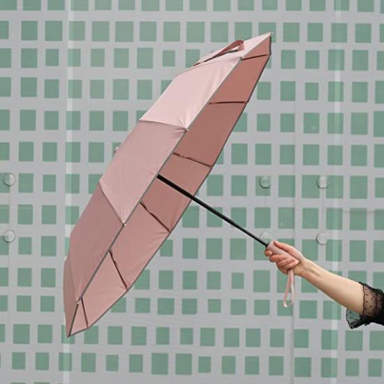 Parapluie de golf pliant coupe-vent à 12 côtes