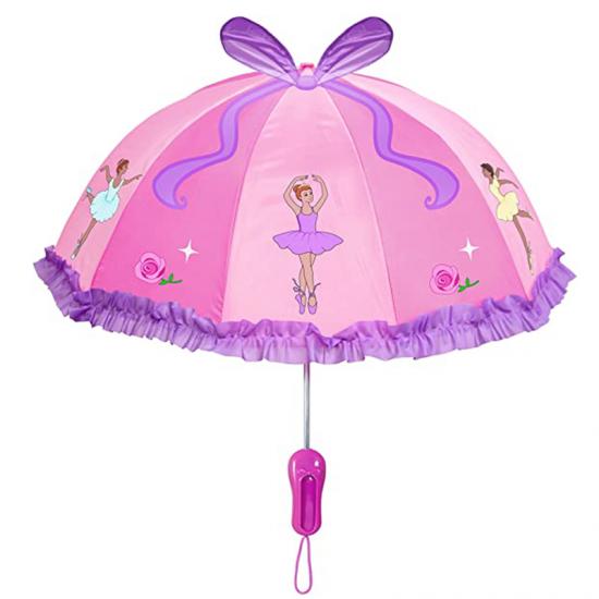 Parapluie ballerine rose pour fille