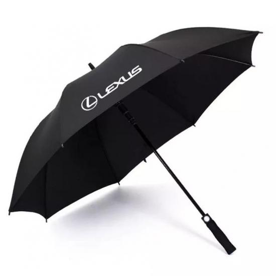 Parapluies de golf personnalisés, parapluie imprimé promotionnel coupe-vent extra large de 60 pouces avec logo
 