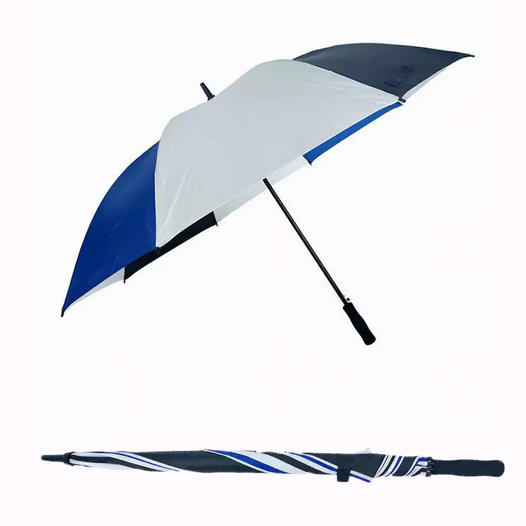 Parapluie de golf ouvert automatique personnalisé Impressions de haute qualité Design Logo parapluie Vente en gros
