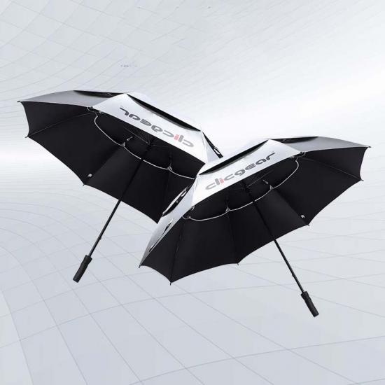 Parapluie à long manche double couche de conception de parapluie personnalisé 34 